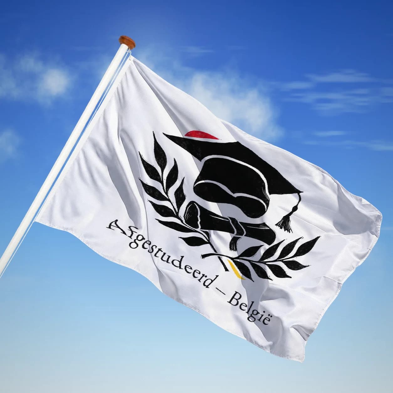 Afgestudeerd — België — Linosnede