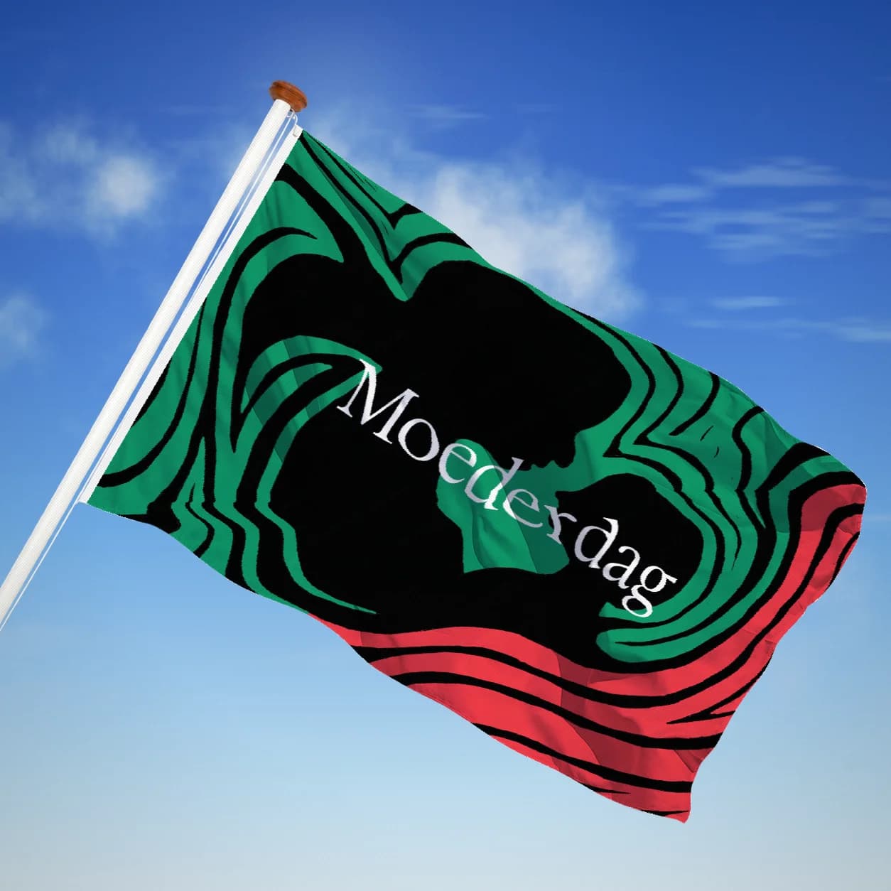 Moederdag — Linosnede