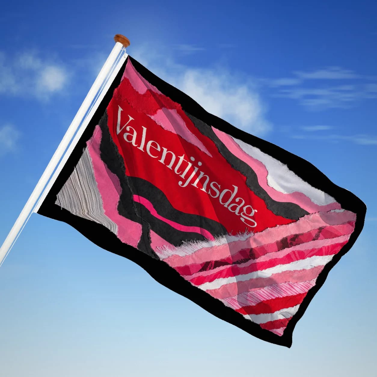 Valentijnsdag — Papiercollage