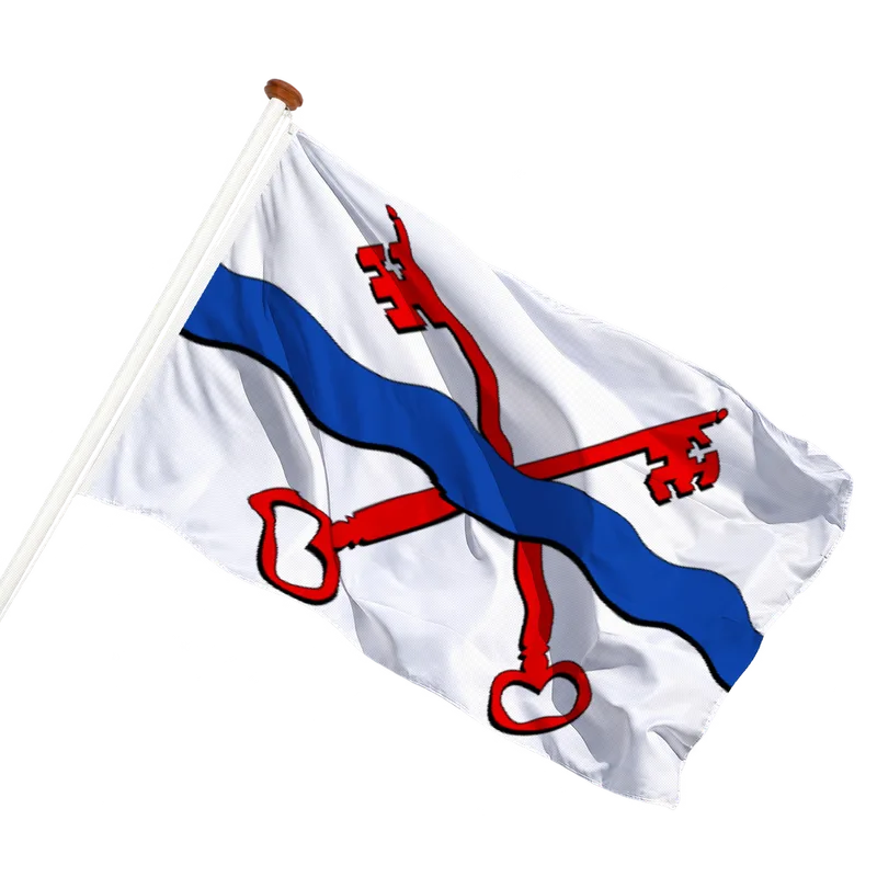 Flag of Leiderdorp