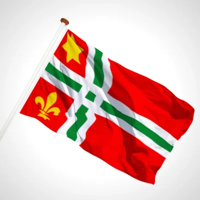 white background